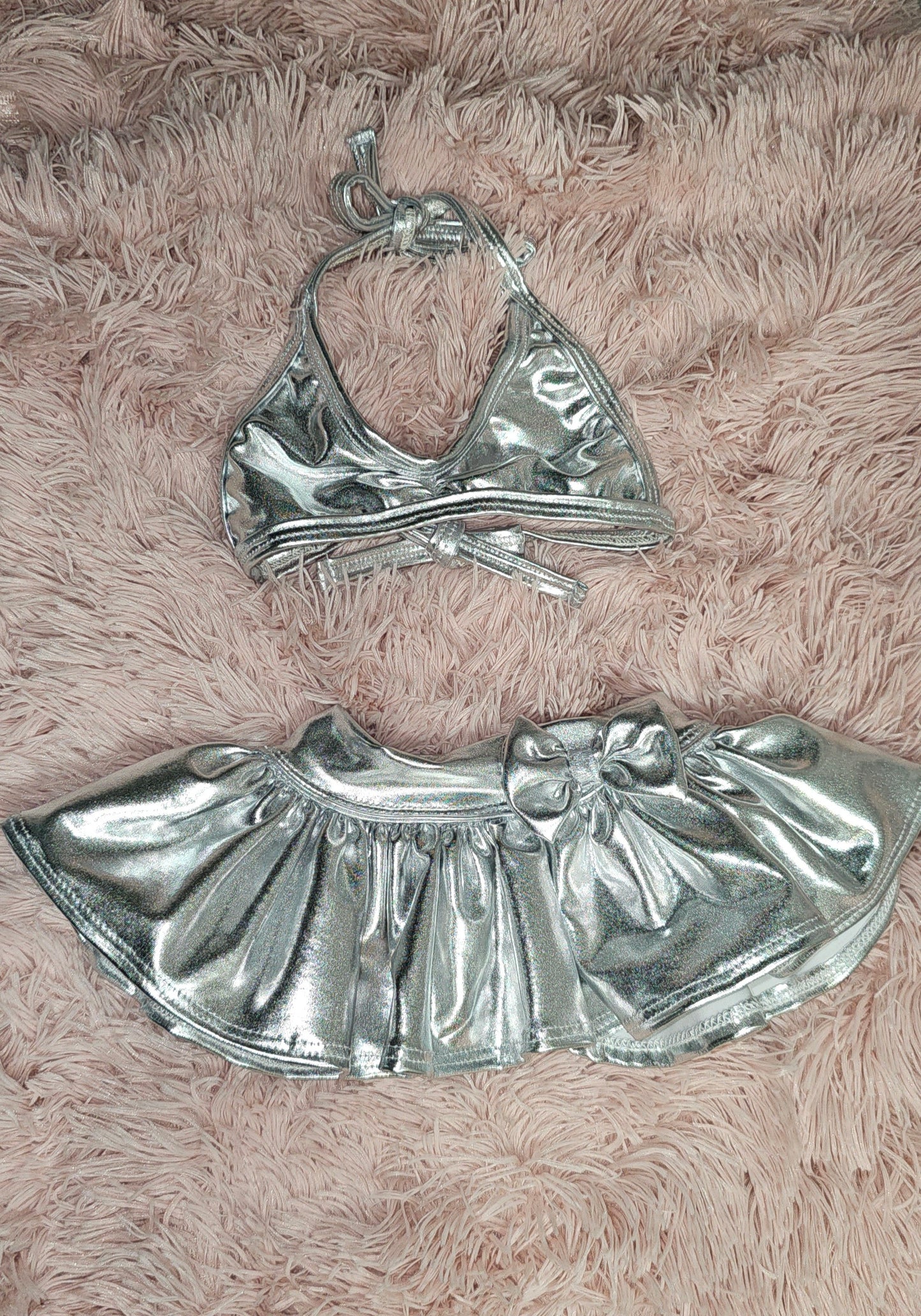 Metallic Bikini Set