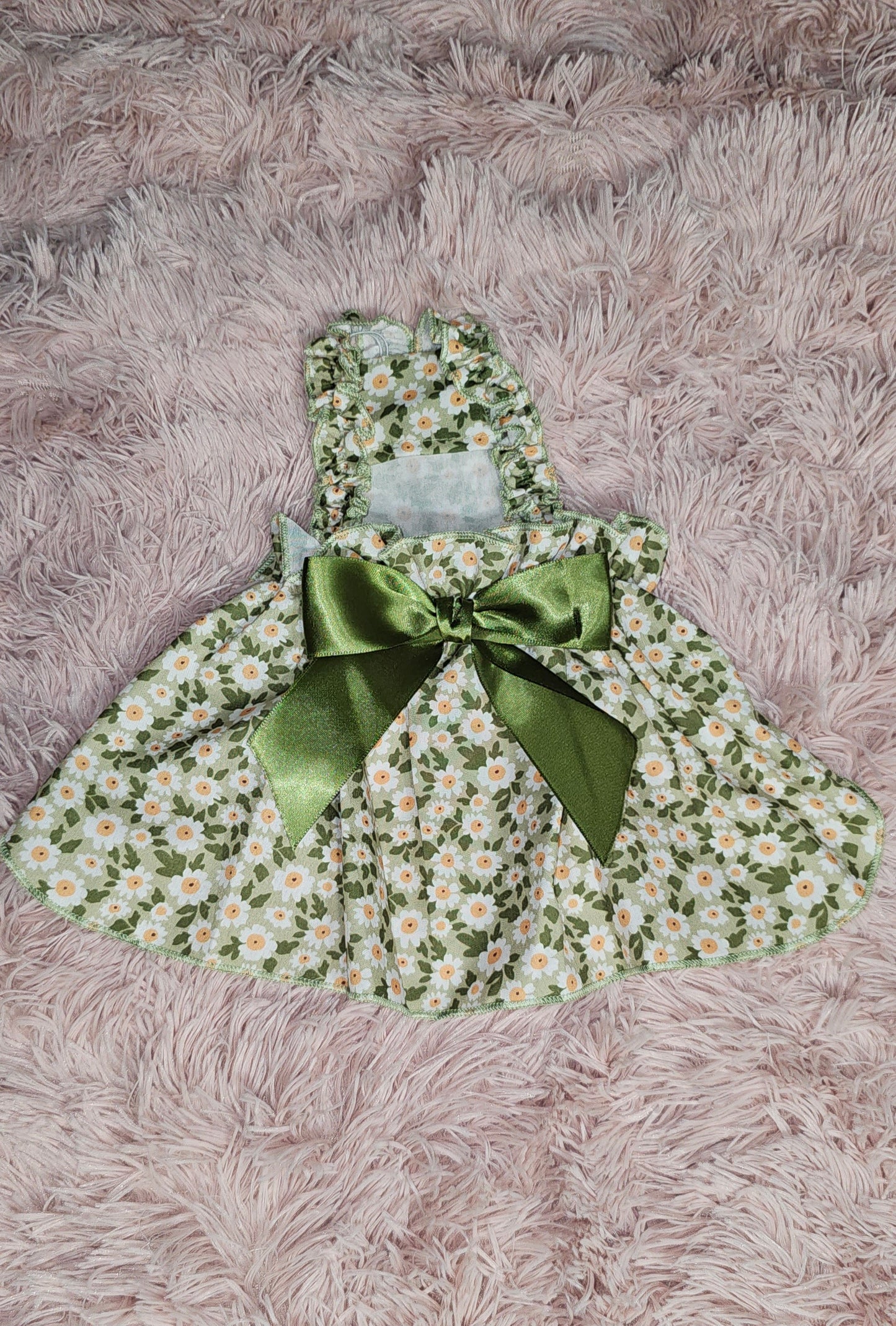 Green Floral Dress