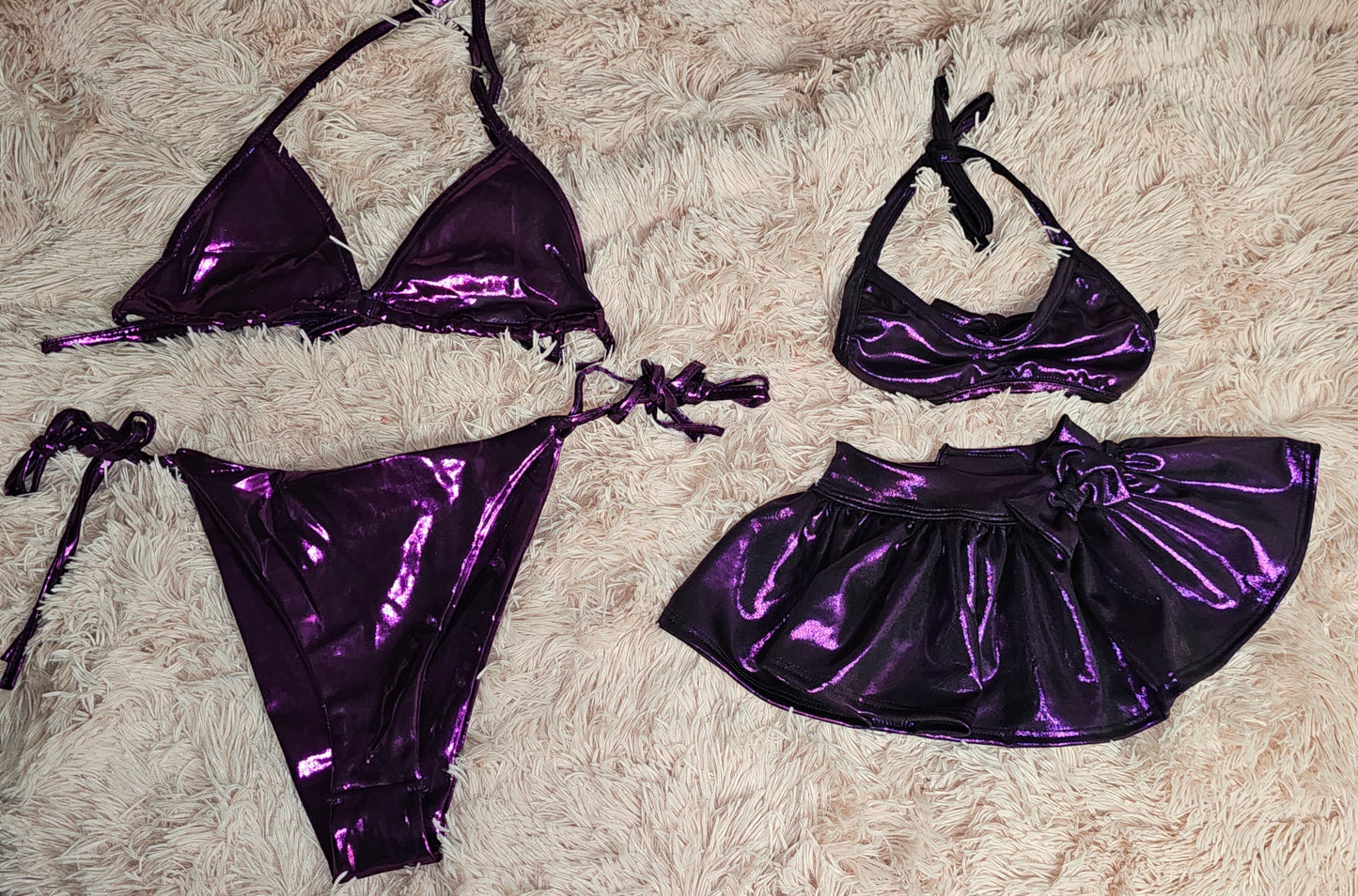 Metallic Bikini Set